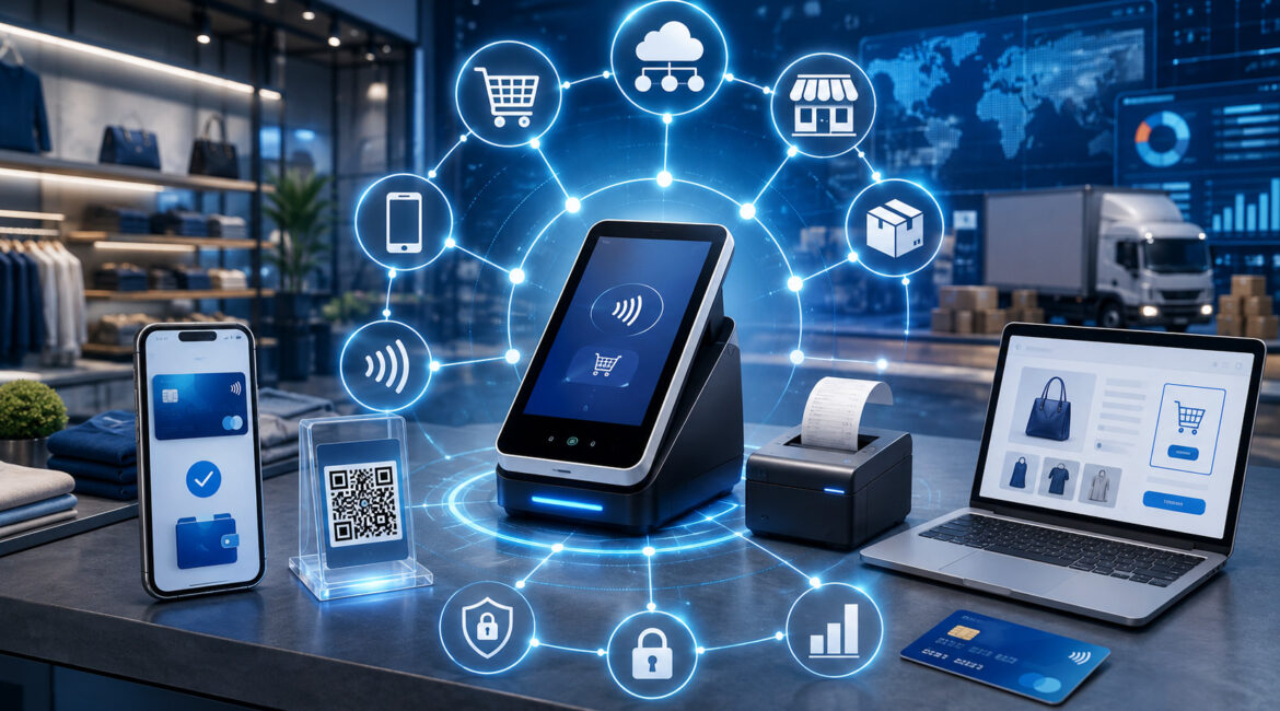 Omnichannel payment system connecting in-store, mobile, online, and contactless payments