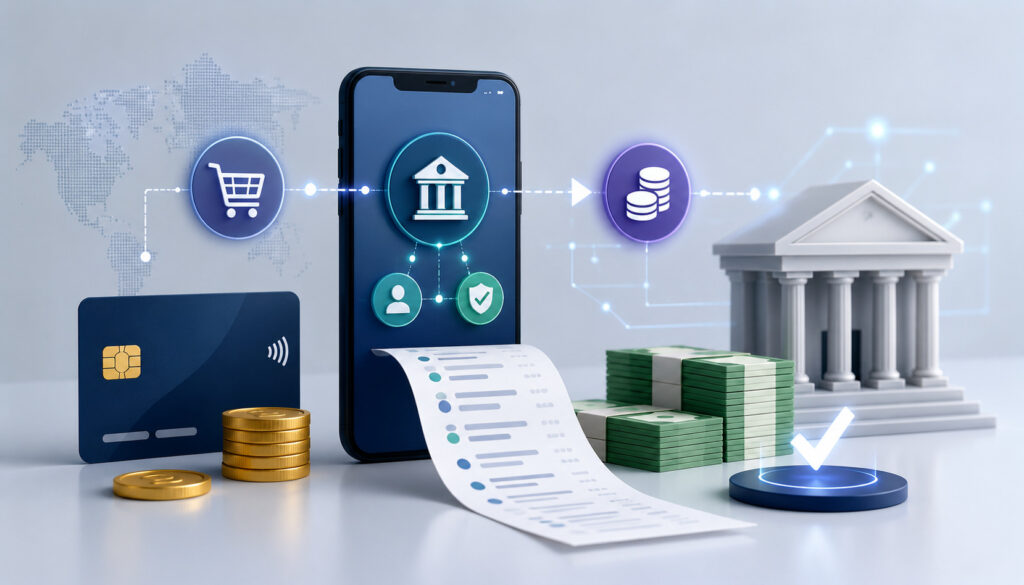Transaction-level and settlement fees in digital payment processing